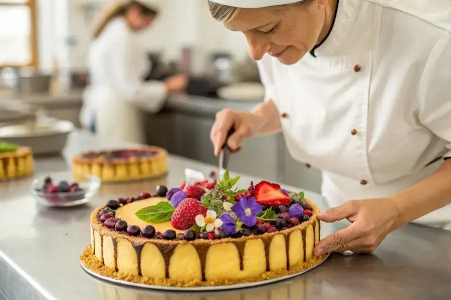 Jak udekorować sernik? Triki na efekt 'wow' od eksperta!