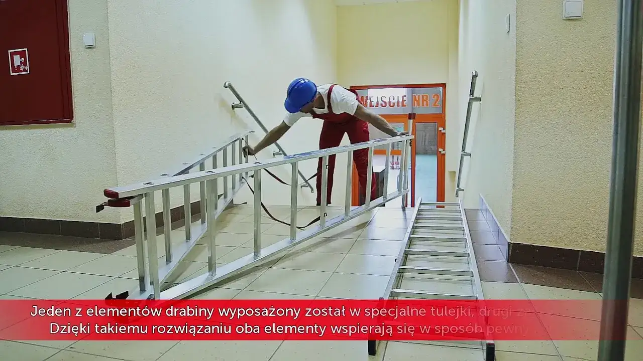 Jak postawić drabinę na schodach bez ryzyka wypadku i bólu