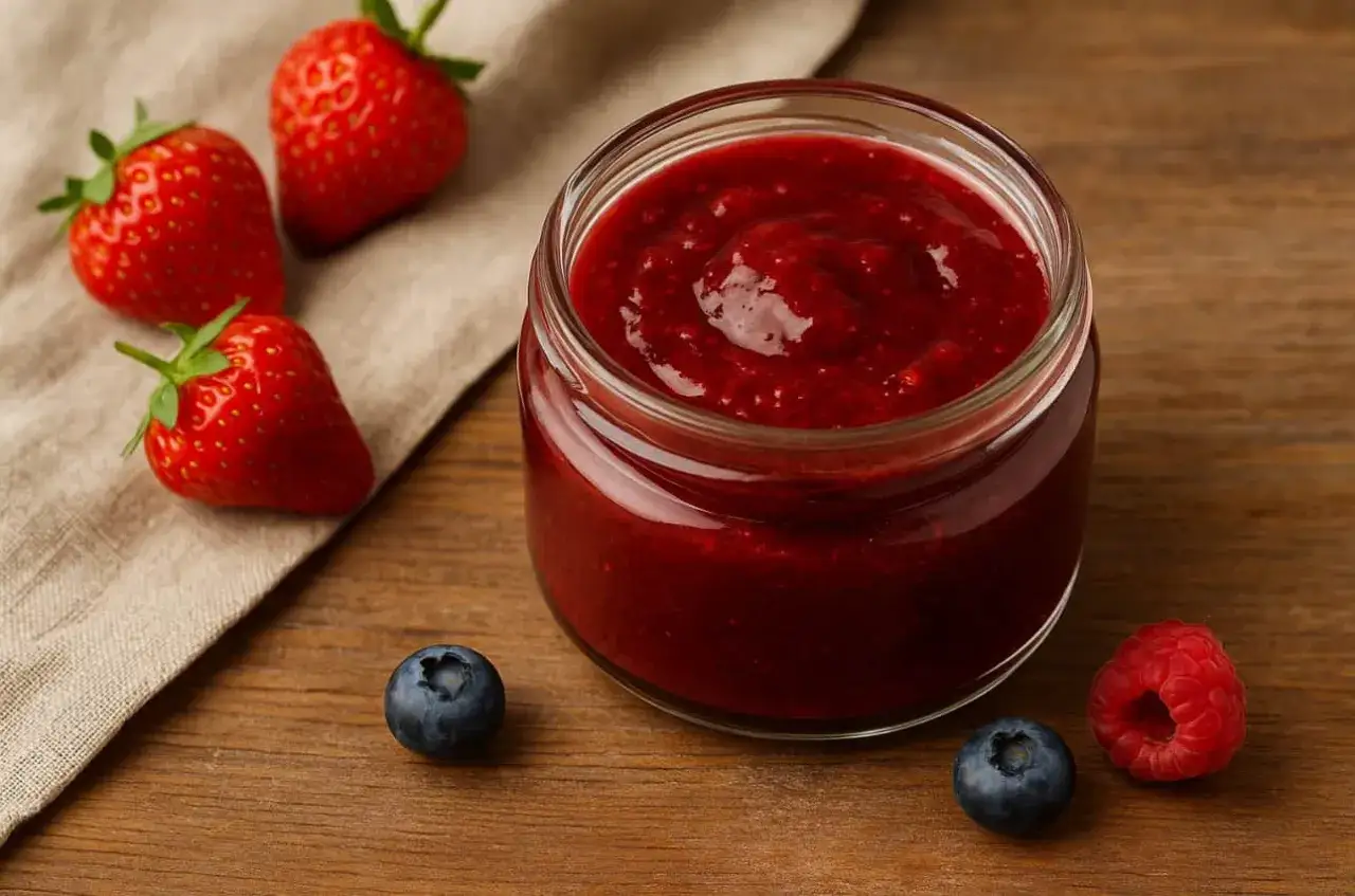 Gęsty sos owocowy z mrożonek: Moje triki na idealną konsystencję!