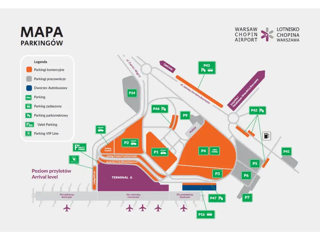 Jak dojechać do hotelu Airport Okęcie z lotniska Chopina?