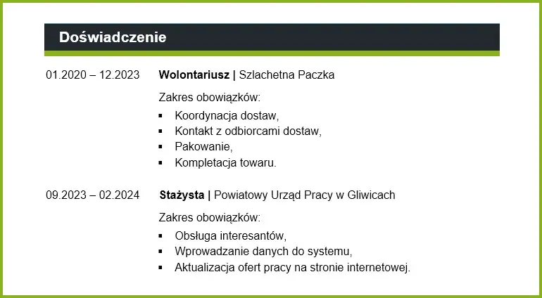 CV bez doświadczenia: Jak napisać podsumowanie, które zrobi wrażenie?