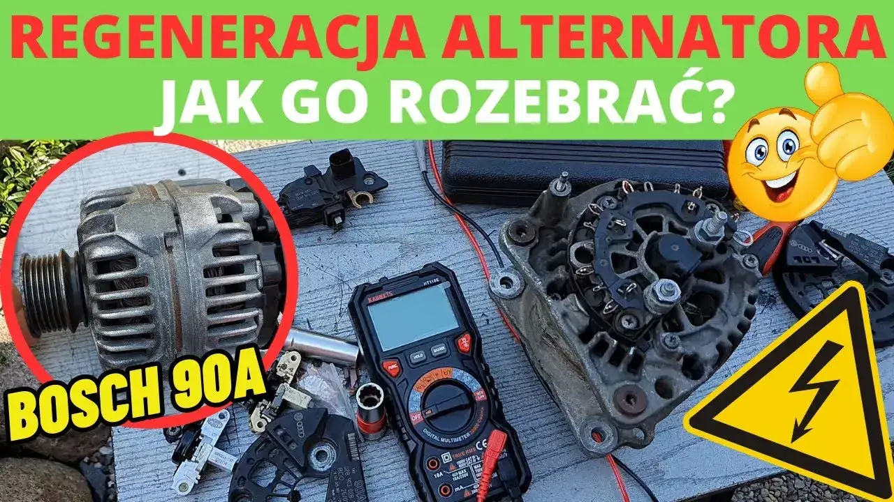 Jak rozebrać alternator Bosch - krok po kroku bez uszkodzeń