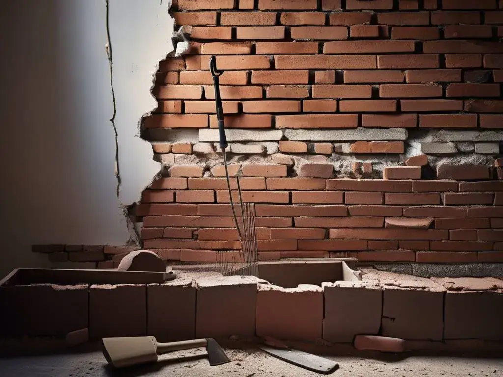Jak zakończyć ścianę z cegły, aby uniknąć pęknięć i wilgoci