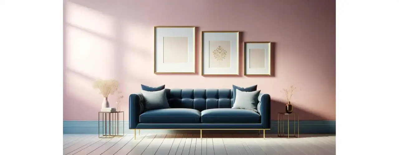 Jaki kolor ścian do granatowej kanapy? Sprawdź najlepsze opcje