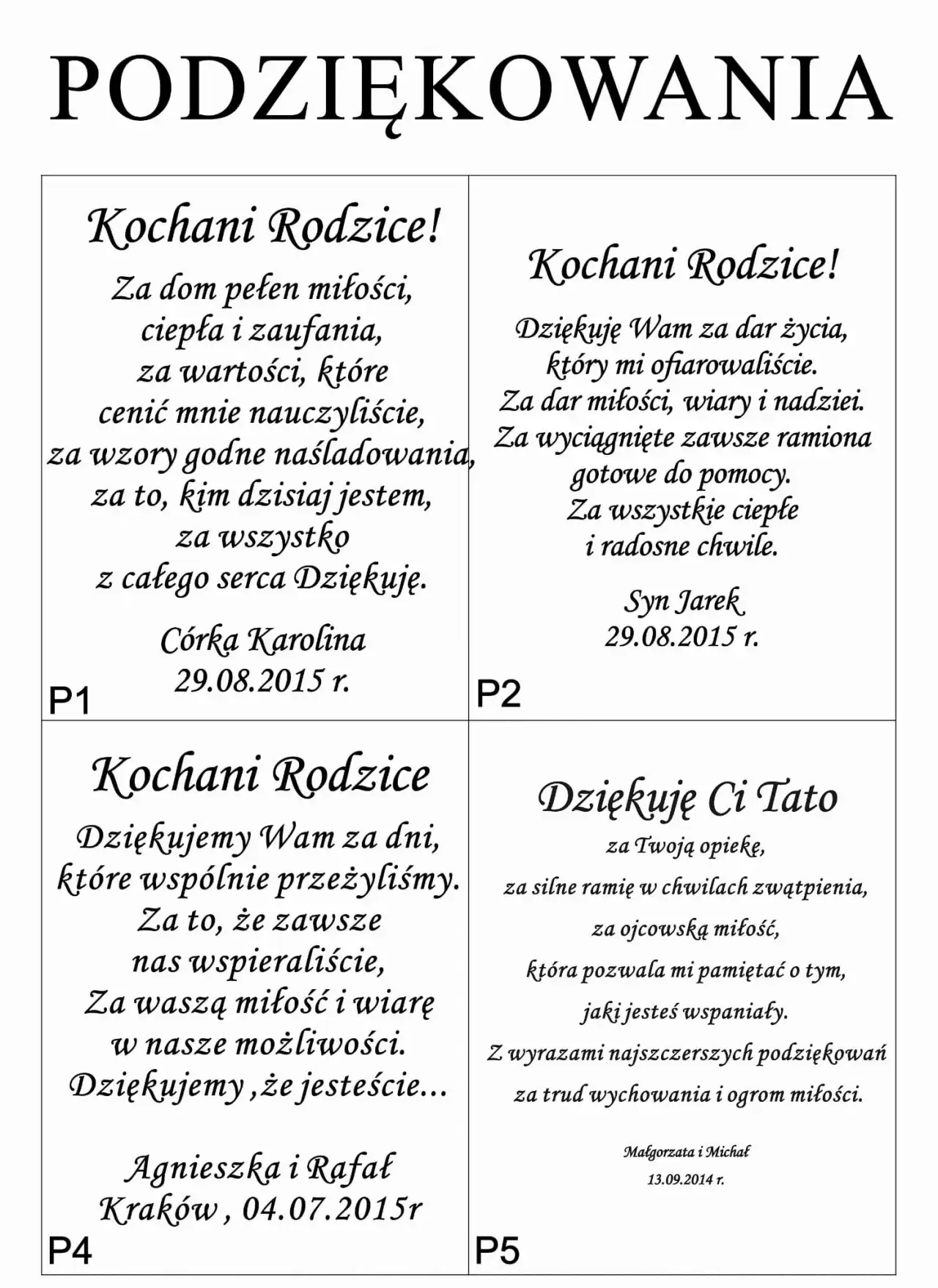 Wzruszające podziękowania dla rodziców na 18 wiersz – gotowe teksty i porady