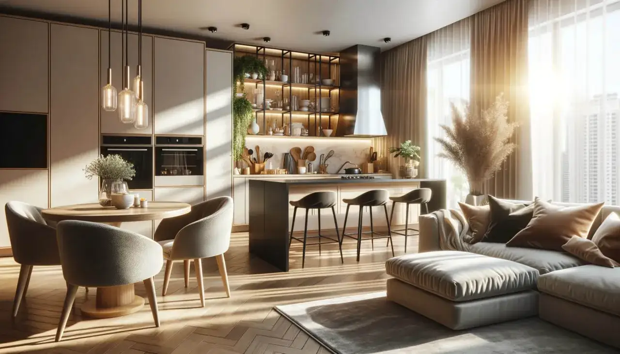 Salon z aneksem: Jak oświetlić, by było pięknie i funkcjonalnie?