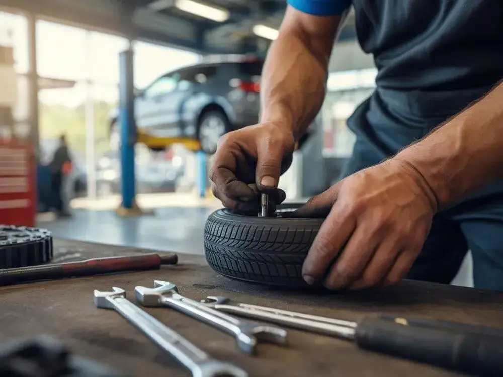 Ile kosztuje łatanie opony? Cennik, metody i kiedy to się opłaca?
