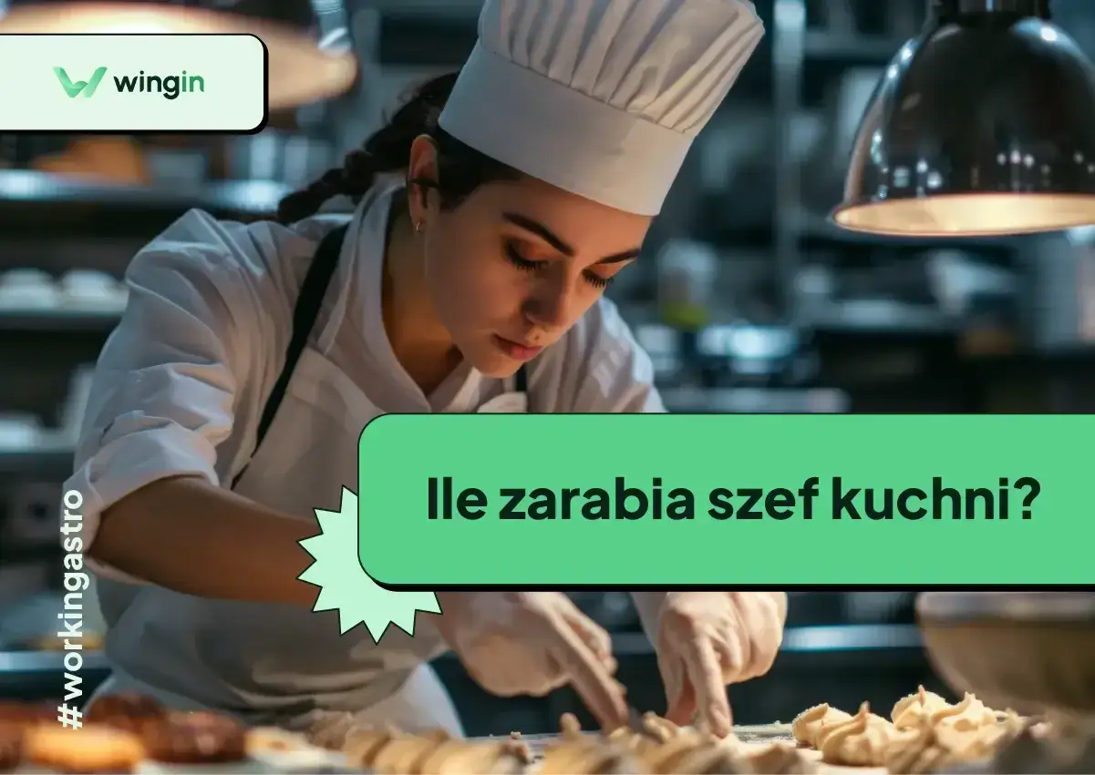 Ile zarabia szef kuchni w hotelu? Zaskakujące różnice w pensjach