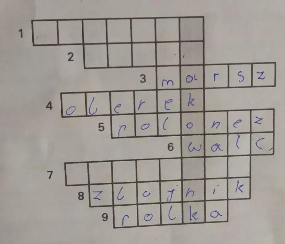 Poemat heroiczny w krzyżówkach – definicje i przydatne wskazówki