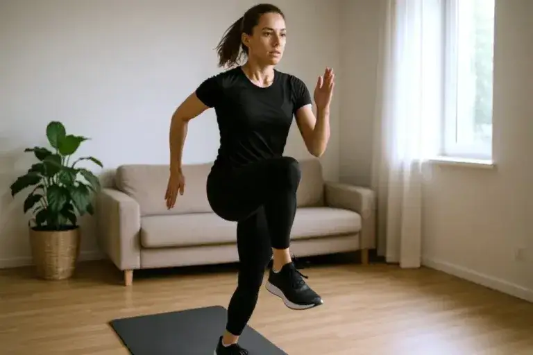 Czy bieganie w miejscu odchudza? Sprawdź, jak skutecznie schudnąć