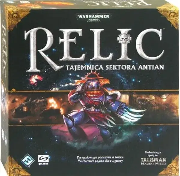Relic Tajemnica Sektora Antian - odkryj tajemnice gry planszowej