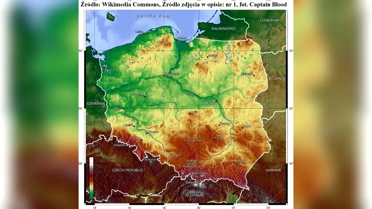 Jakie są pasy rzeźby terenu w Polsce i co je wyróżnia?