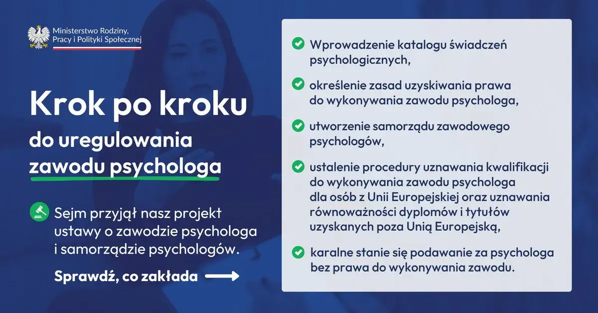 Czy psycholog to zawód medyczny? Nowa ustawa i kluczowe różnice