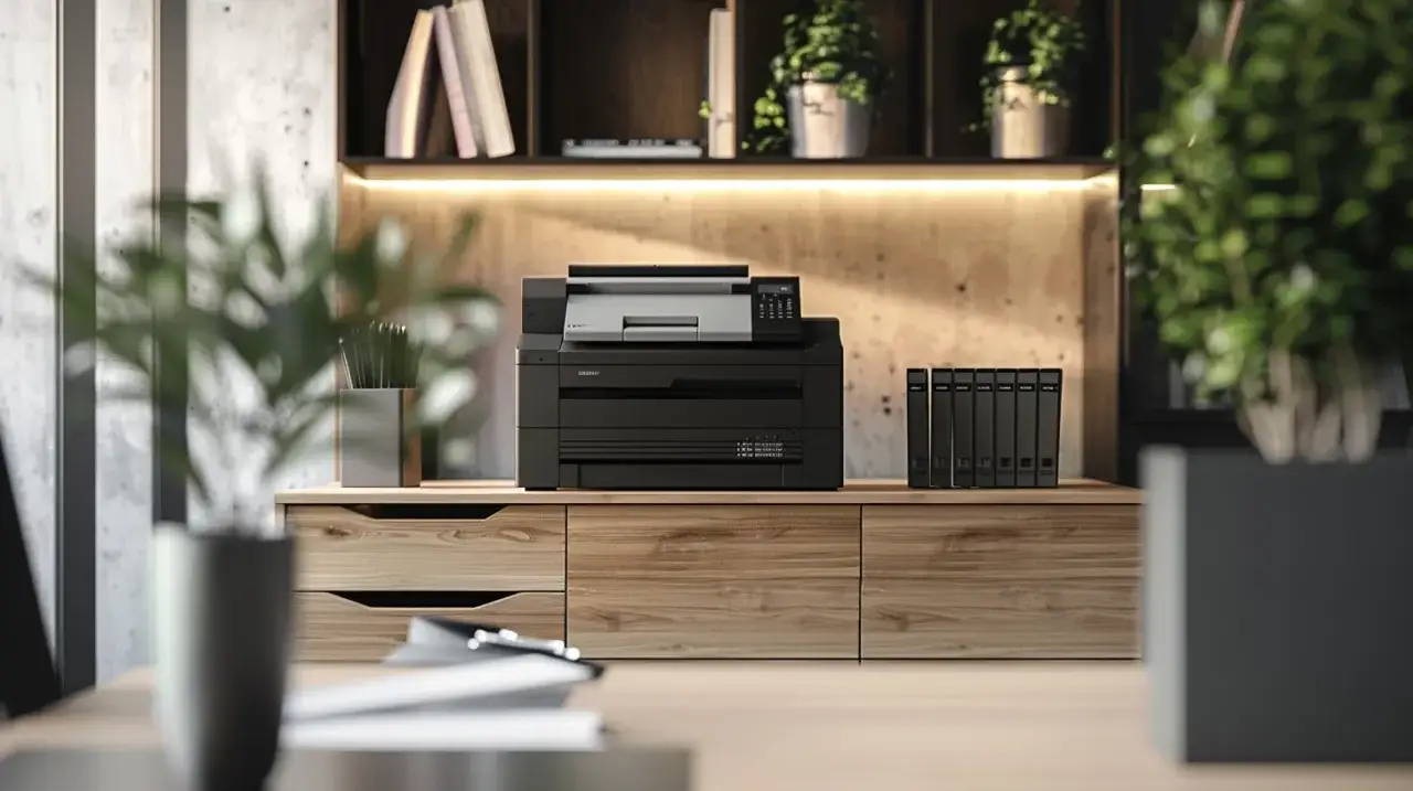 Stolik pod drukarkę: Jak wybrać funkcjonalny stolik pod drukarkę do biura?