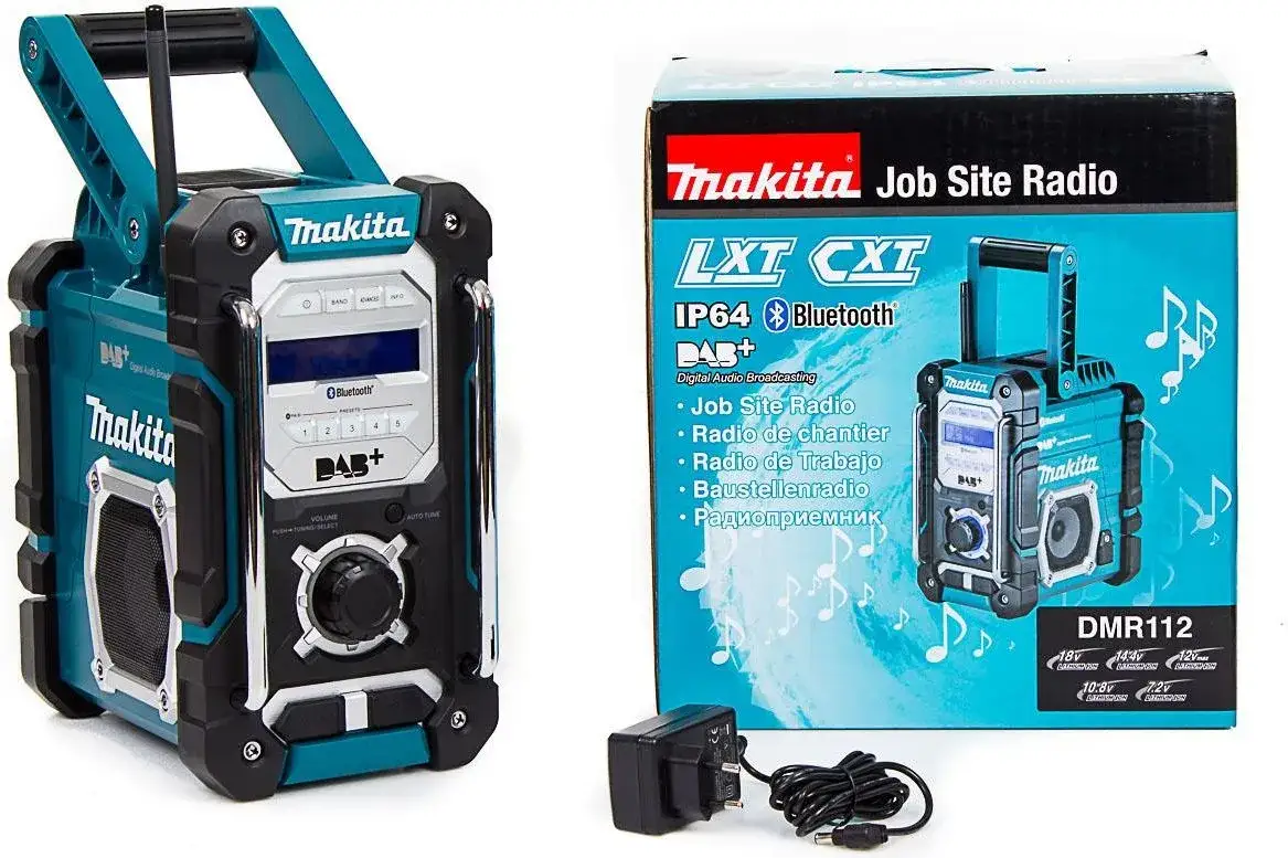 Radio Makita na budowę: DMR112, DMR115, DMR116. Które wybrać?