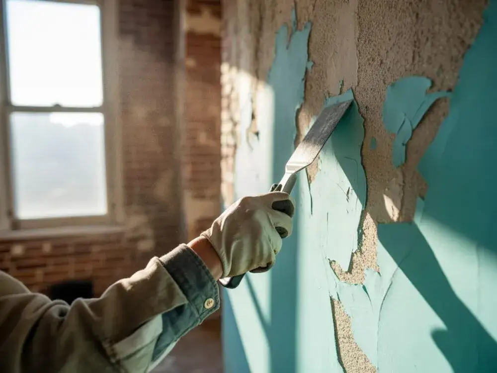 Jak zdjąć kamień dekoracyjny ze ściany bez uszkadzania tynku