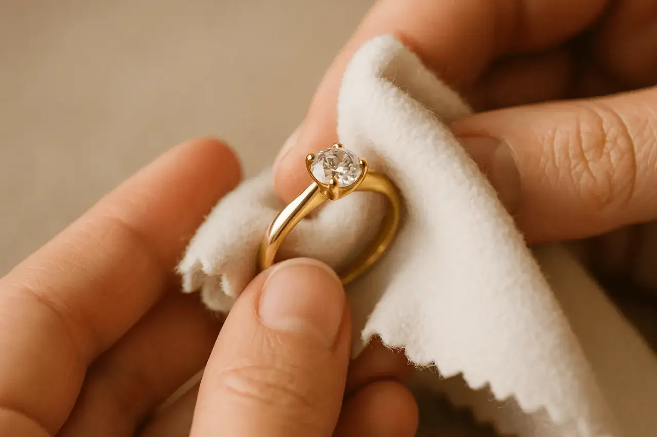 Jak czyścić złoty pierścionek? Unikaj błędów, przywróć blask!