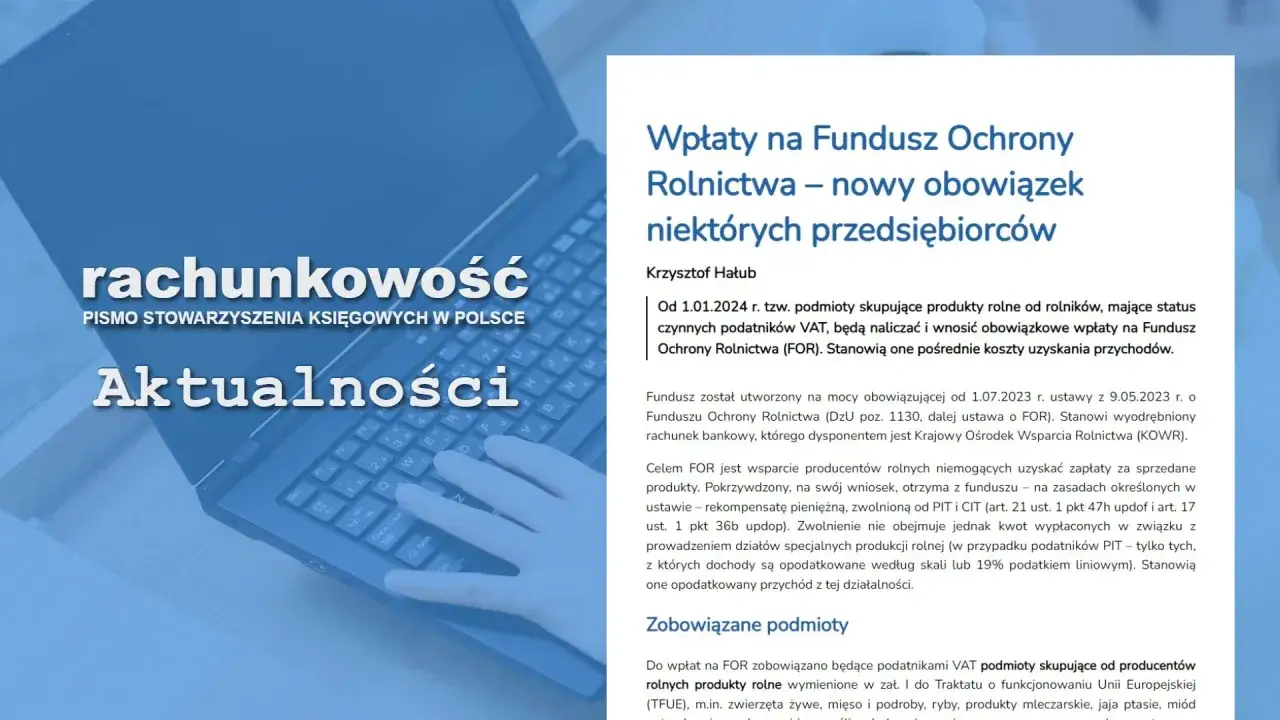 Kto płaci na fundusz ochrony rolnictwa? Ważne informacje i zasady