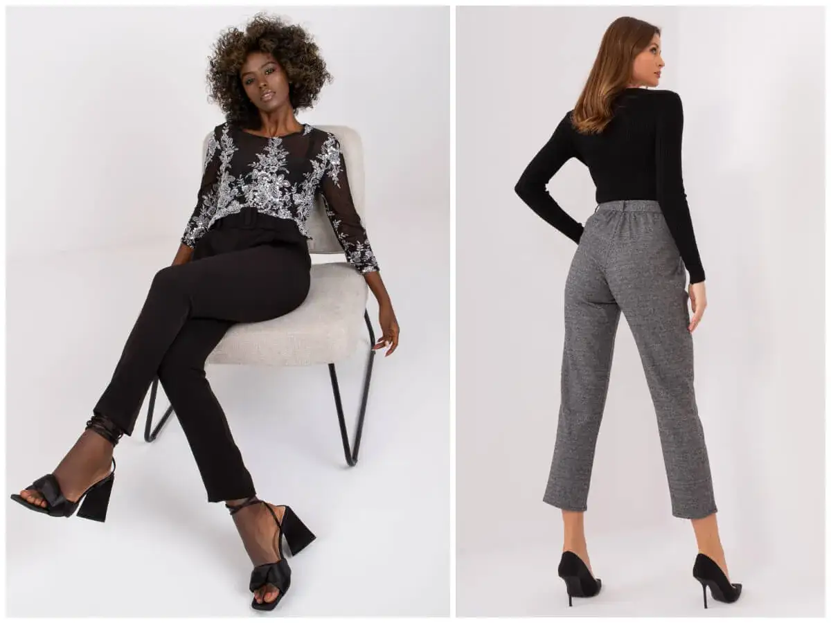 Czarne spodnie: Jakie bluzki wybrać? Porady stylistki