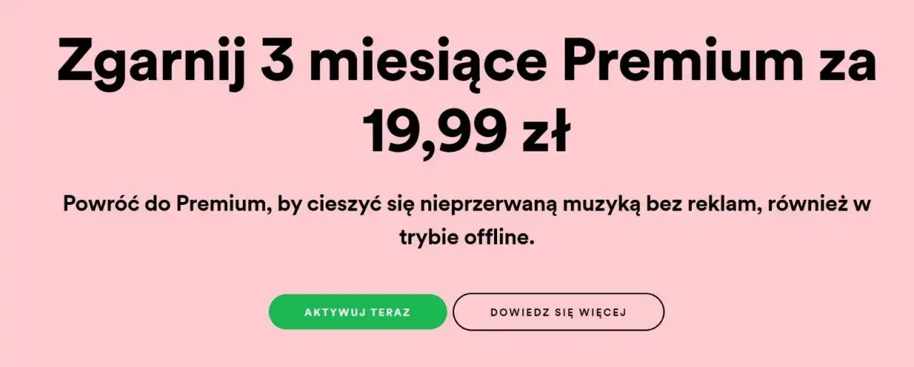 Jak włączyć Spotify Premium i cieszyć się muzyką bez reklam