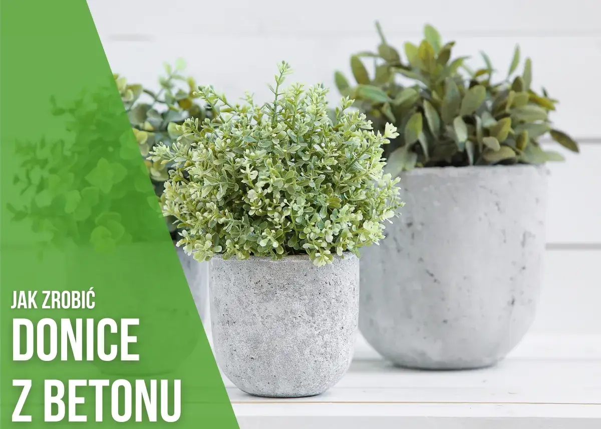 Prosta metoda tworzenia betonowych doniczek krok po kroku bez specjalnych umiejętności