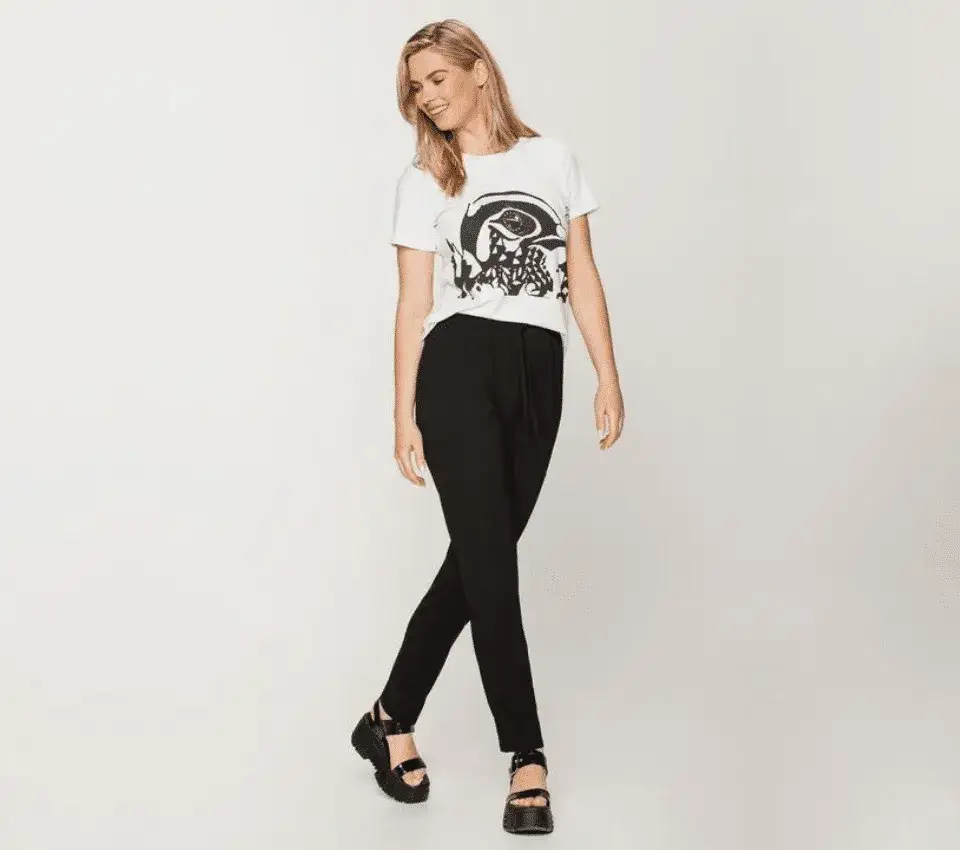 Czarne spodnie z wysokim stanem stylizacje, które zachwycą każdego