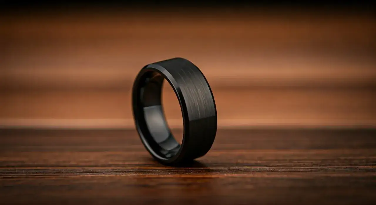 Czarna obrączka: Co oznacza? Symbolika, historia i materiały