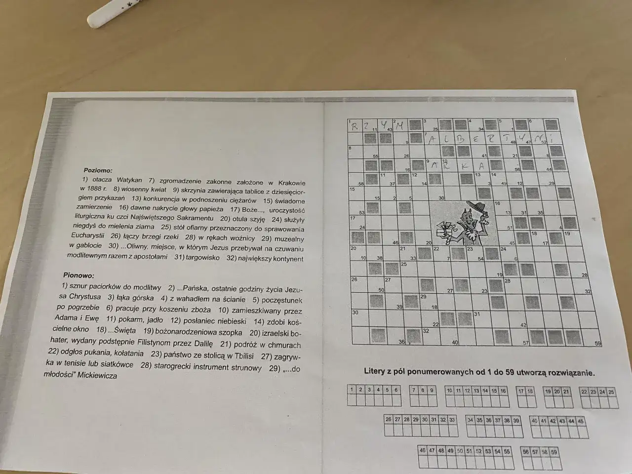 Rozwiązanie krzyżówki: ciastko jak suwak i inne pyszności