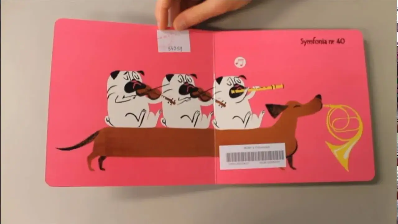 Poznaję dźwięki muzyka klasyczna – wyjątkowa książka dla dzieci