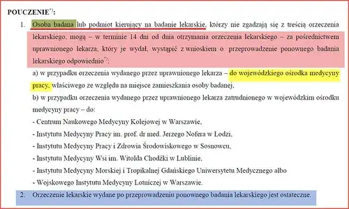 Negatywne orzeczenie lekarskie: Jak postąpić zgodnie z prawem pracy?