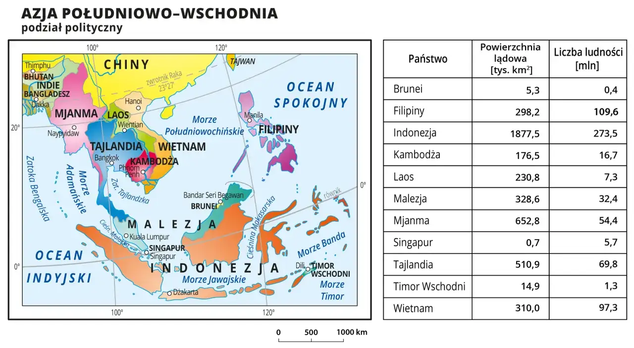 Azja Południowa i SE: Jak monsuny zmieniają klimat i życie?