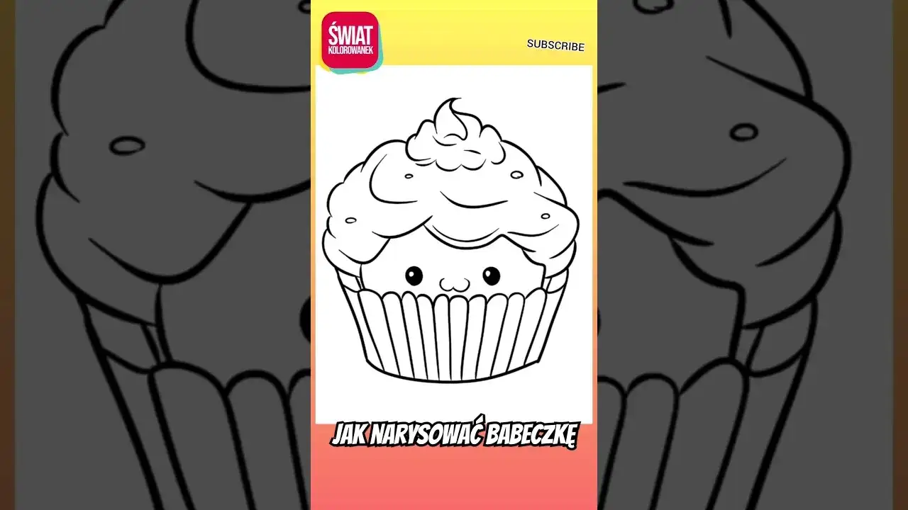 Jak narysować muffinkę – proste kroki, które ułatwią rysowanie