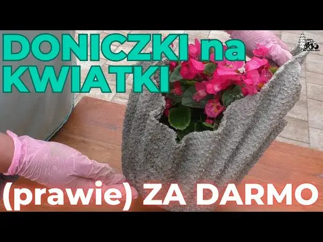 Donice DIY: Taniej o 70%! Stwórz unikalny ogród krok po kroku