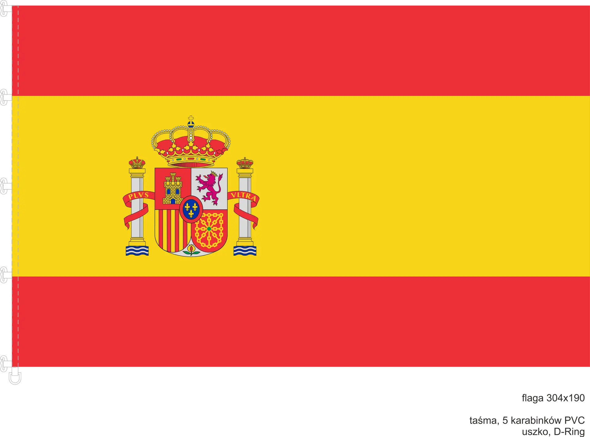 Flaga Hiszpanii: Poznaj sekrety barw i herbu "La Rojigualdy"