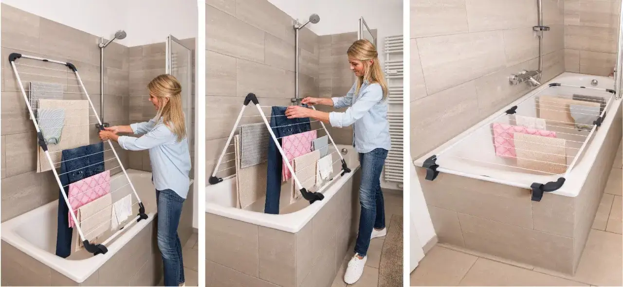 Jak ukryć suszarkę do prania i zyskać więcej miejsca w domu