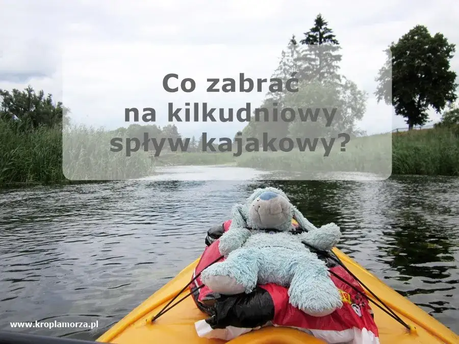 Kajaki: co zabrać? Lista na spływ jednodniowy i kilkudniowy!