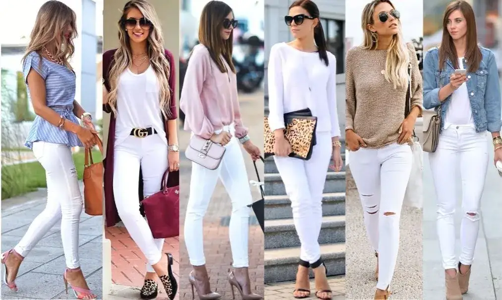 Outfit pantalón blanco y tenis: ideas para un look moderno y elegante