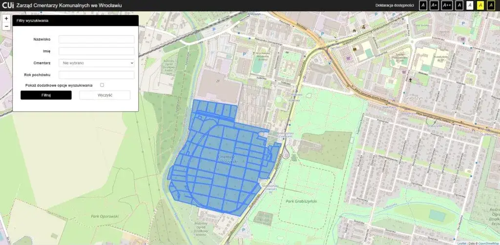 Jak znaleźć zmarłego na cmentarzu Wrocław bez zbędnych trudności