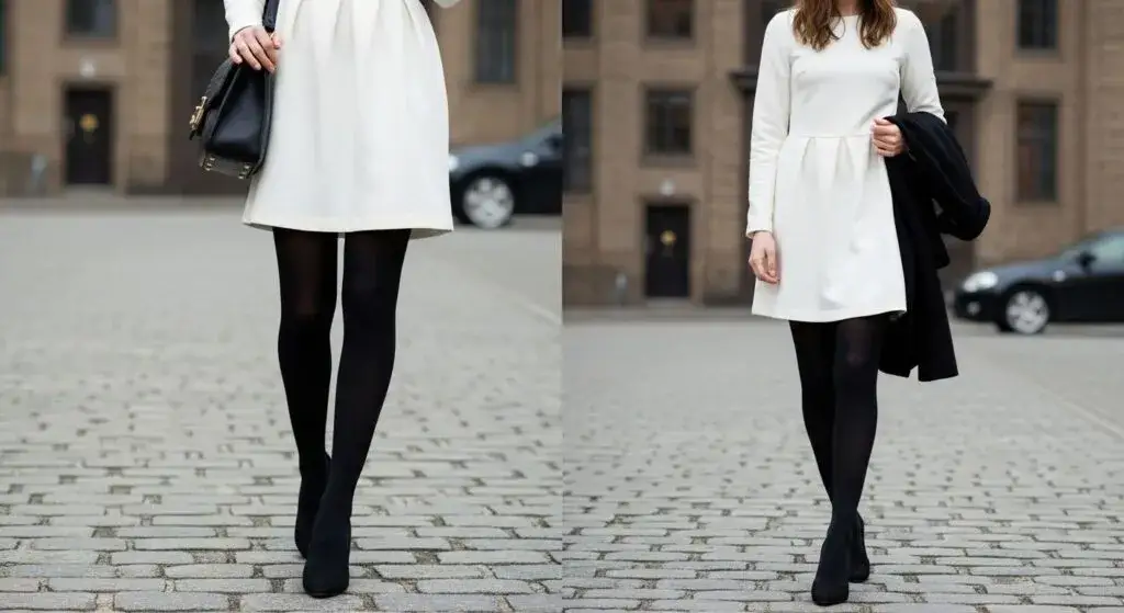 Biała sukienka: Jakie rajstopy wybrać? Poradnik krok po kroku