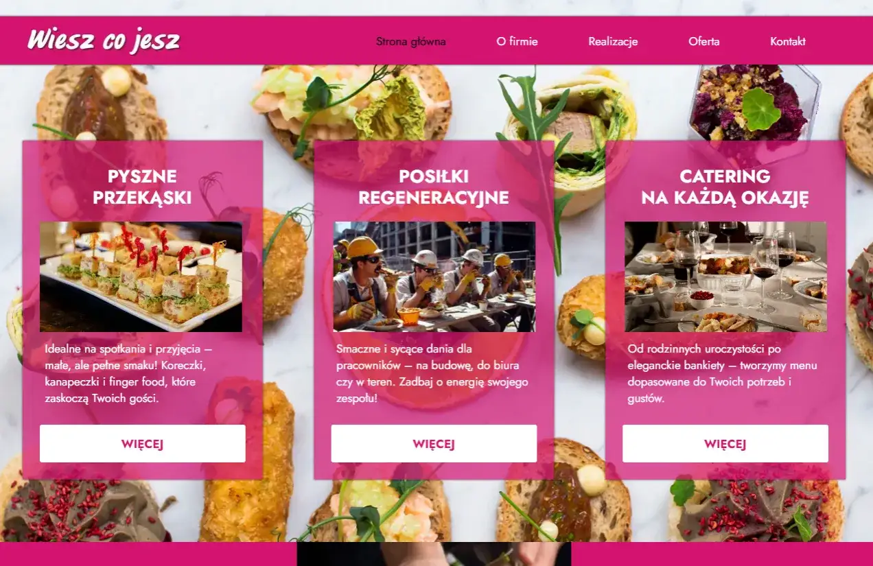 Catering Wiesz Co Jesz: Smaczne i Profesjonalne Usługi dla Firm