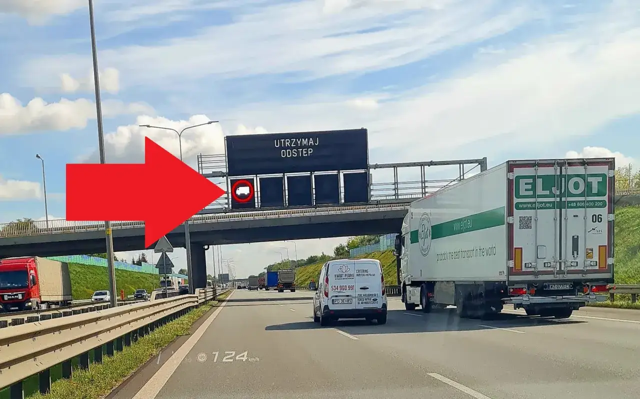Kiedy zakaz wyprzedzania dla ciężarówek? Poznaj ważne szczegóły
