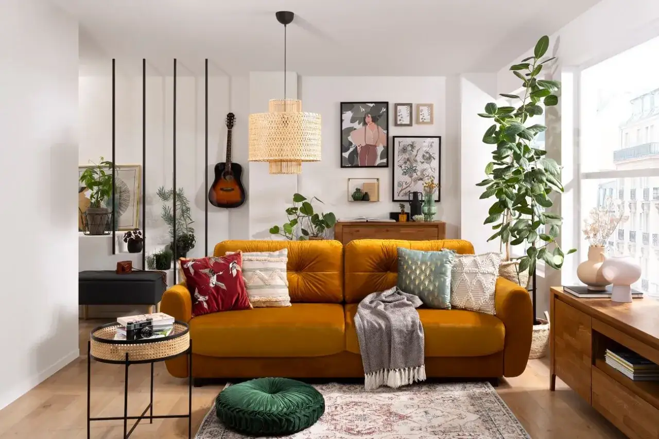 Jakie zasłony do musztardowej kanapy - idealne połączenia kolorystyczne
