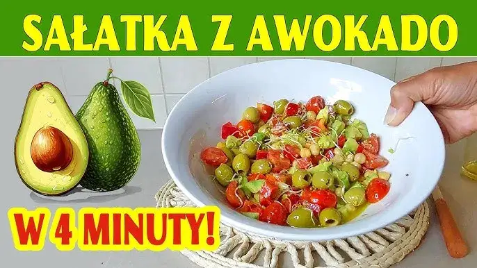 Sekrety sałatki z awokado: Jak zrobić i by nie ściemniała?