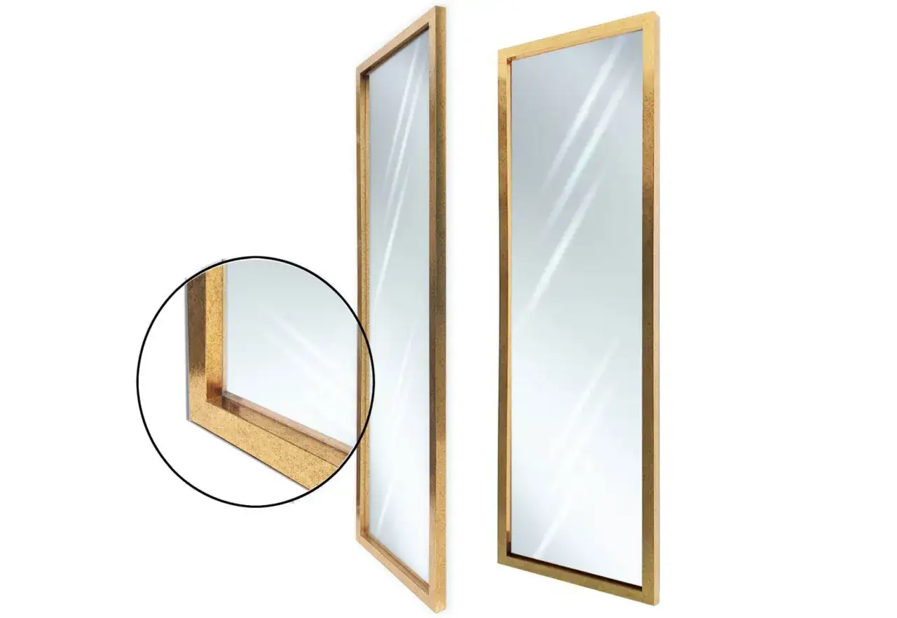 Złota rama lustra sprayem: Metamorfoza DIY w jeden weekend!