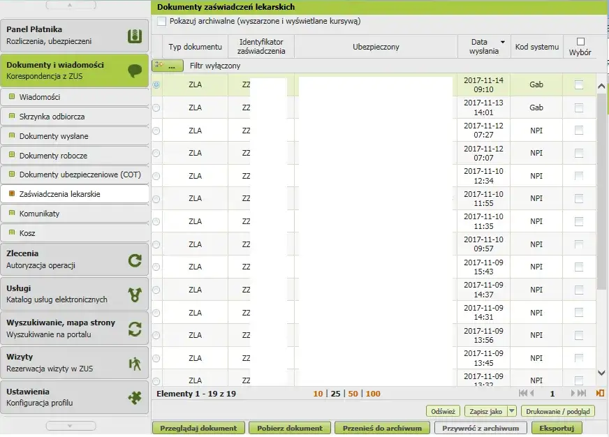 Kolejne zwolnienie lekarskie po ustaniu zatrudnienia – jakie dokumenty do ZUS?
