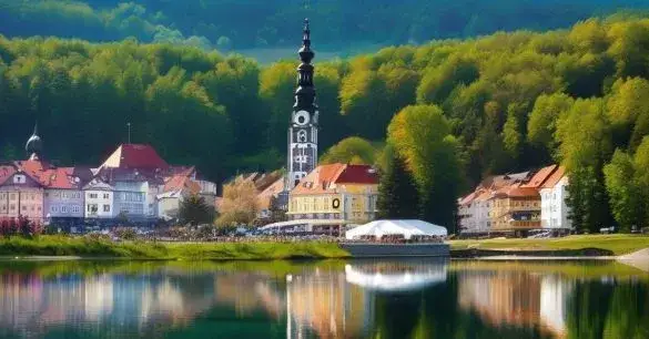 Gdzie leży Krynica-Zdrój? Odkryj jej wyjątkowe położenie i atrakcje
