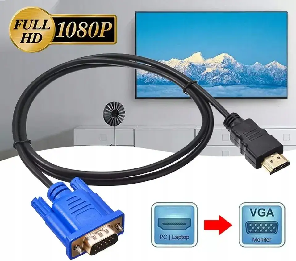 D-sub HDMI: czy ten adapter rozwiąże problemy z wyświetlaniem?