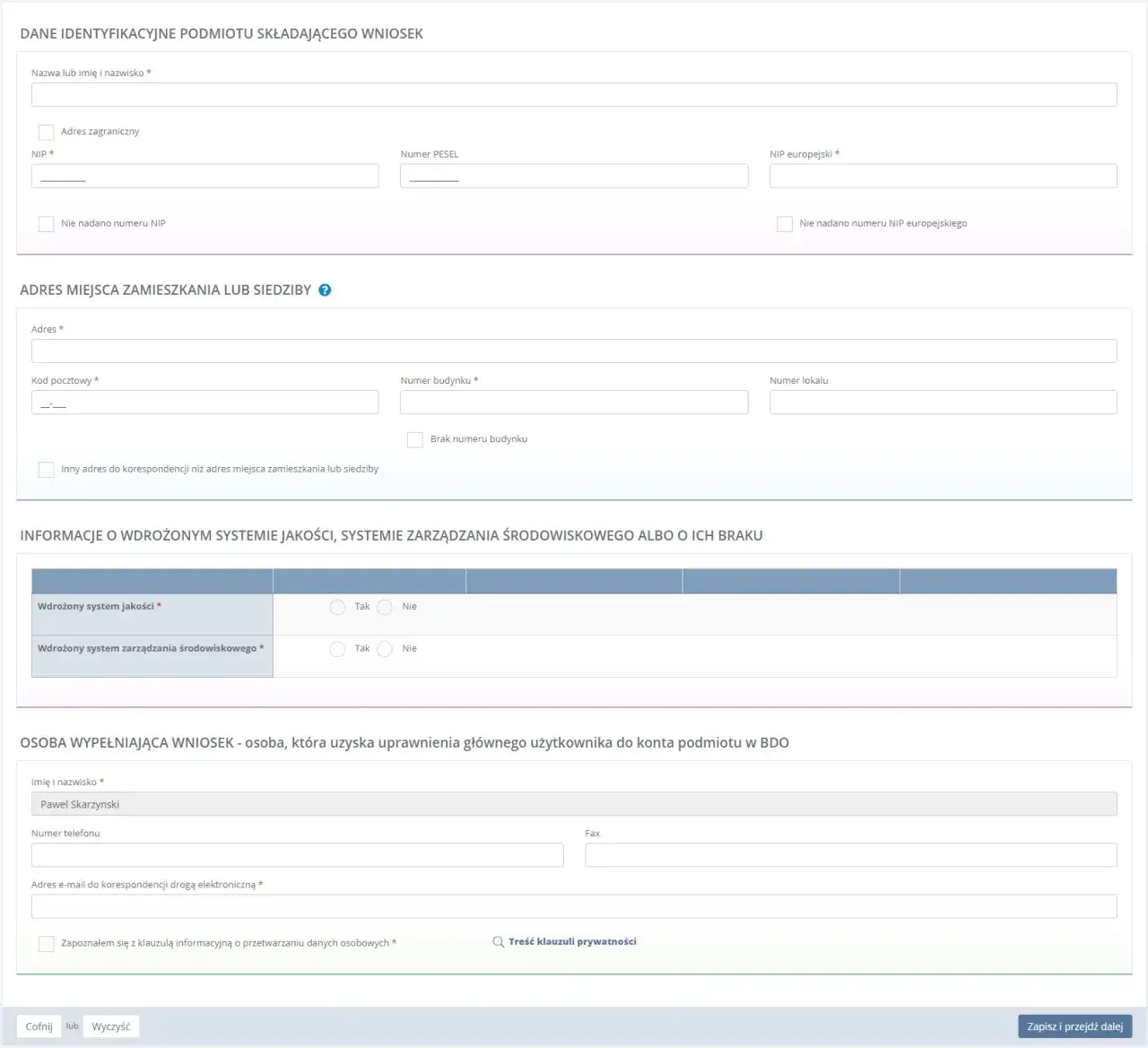 Jak wypełnić formularz rejestrowy BDO dla warsztatu samochodowego bez błędów