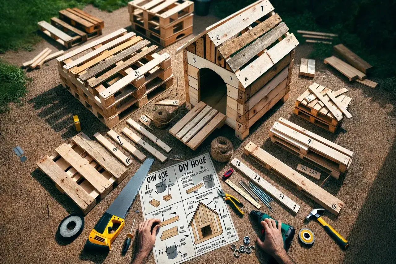 Jak zrobić budę dla psa z palet – proste kroki i przydatne porady