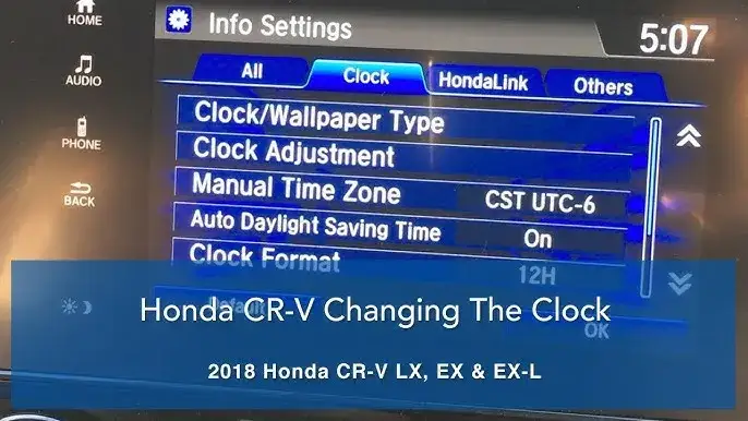 Jak ustawić zegarek w hondzie CR-V - proste kroki bez problemów